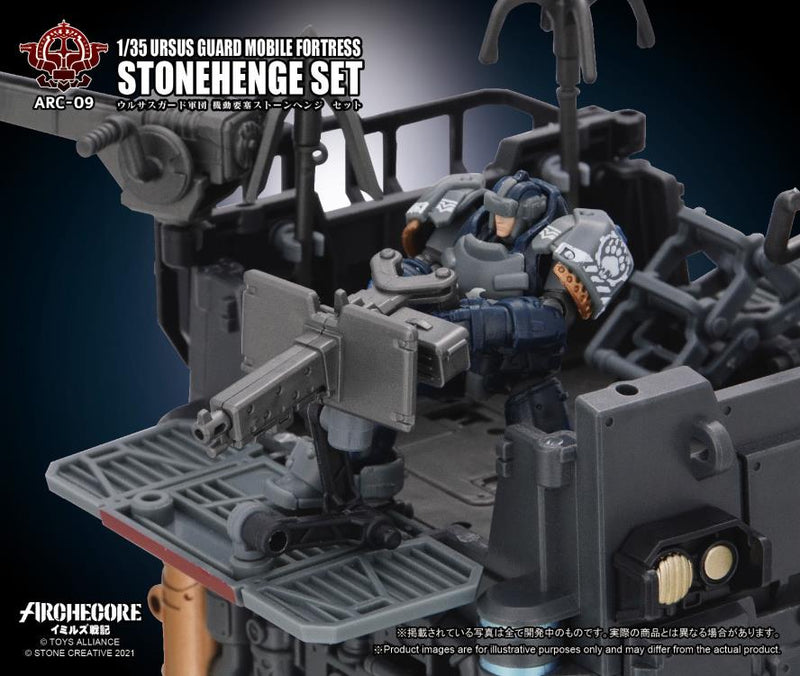 Load image into Gallery viewer, Toys Alliance - Archecore: ARC-09 Ursus Guard Mobile Fortress Stonehenge Set
