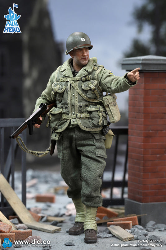 DID - 1/12 Palm Hero - WWII US 2nd Ranger Battalion Series 1 - Captain Miller