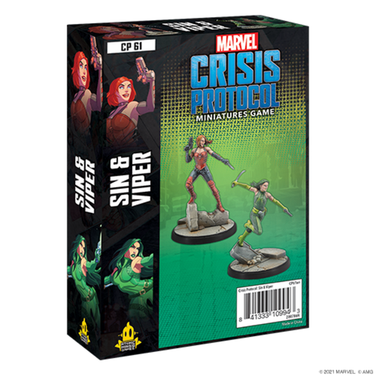 Atomic Mass Games - Marvel Crisis Protocol: Sin and Viper Character Pack