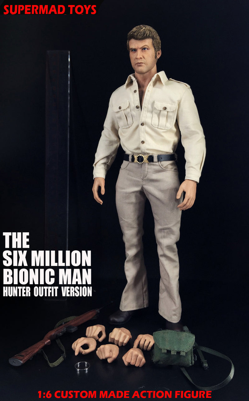 Load image into Gallery viewer, Supermad Toys - The Six Million Bionic Man - Hunter Outfit Version
