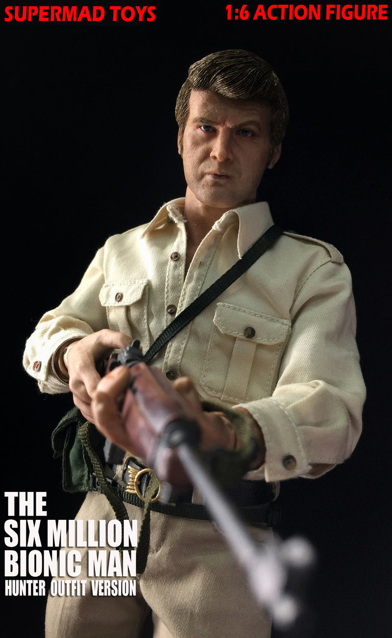 Load image into Gallery viewer, Supermad Toys - The Six Million Bionic Man - Hunter Outfit Version
