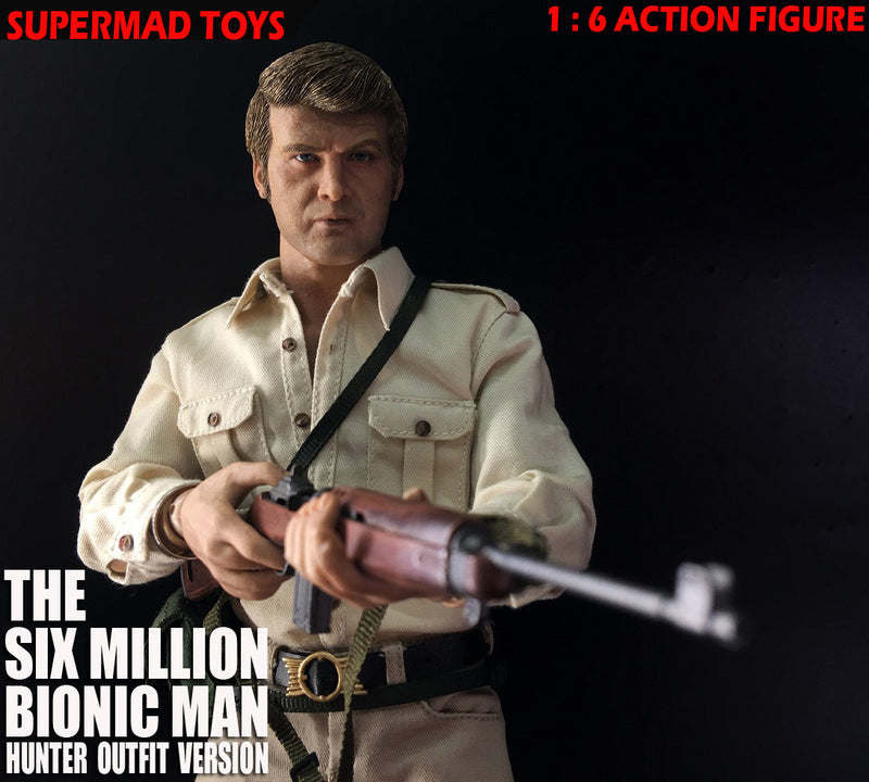 Load image into Gallery viewer, Supermad Toys - The Six Million Bionic Man - Hunter Outfit Version
