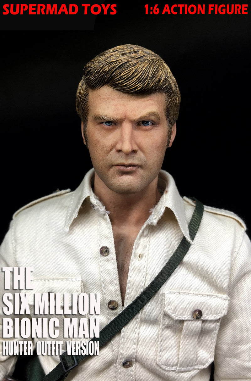 Load image into Gallery viewer, Supermad Toys - The Six Million Bionic Man - Hunter Outfit Version
