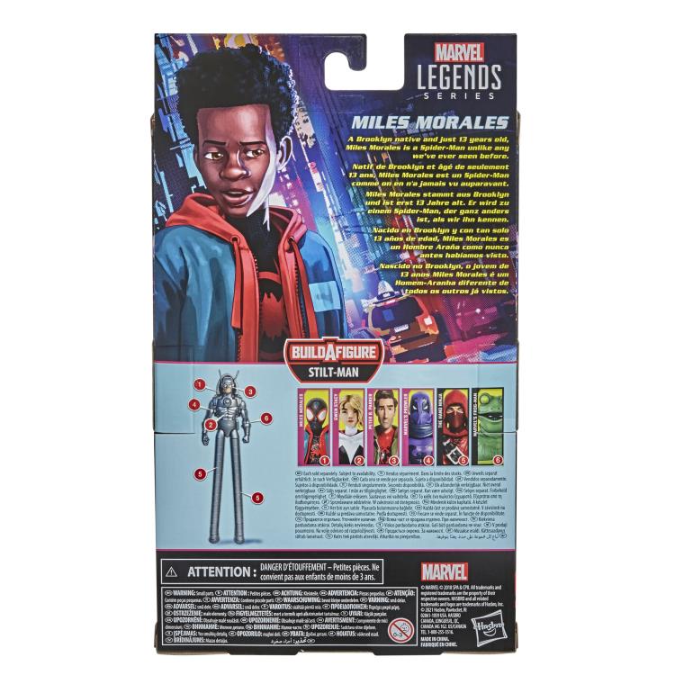 Load image into Gallery viewer, Marvel Legends - Spider-Man: Into the Spider-Verse Wave 1 set of 6 (Stiltman BAF)
