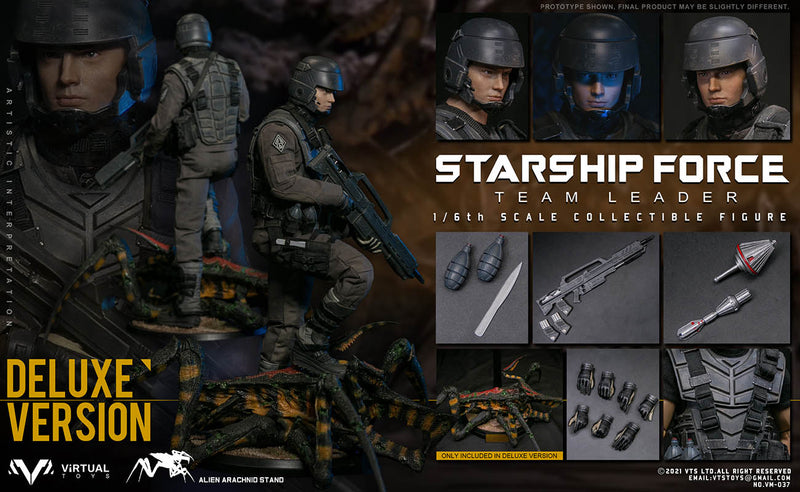 Load image into Gallery viewer, VTS Toys - Starship Force Team Leader Deluxe Version
