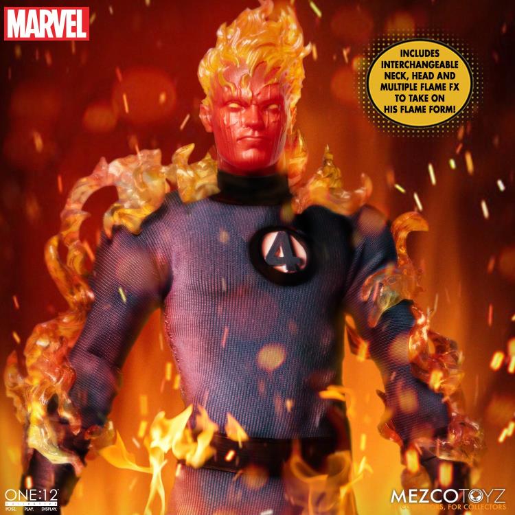 Load image into Gallery viewer, Mezco Toyz - One:12 Fantastic Four Deluxe Steel Box Set
