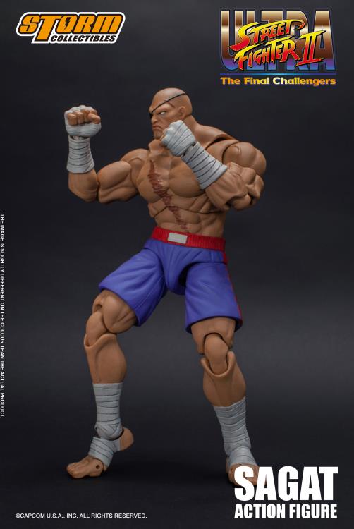 Load image into Gallery viewer, Storm Collectibles - Ultra Street Fighter II: The Final Challengers Sagat 1/12 Scale
