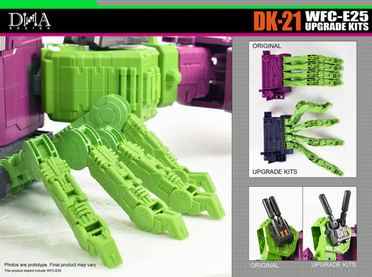 DNA Design - DK-21 WFC Earthrise Titan Scorponok Upgrade Kit