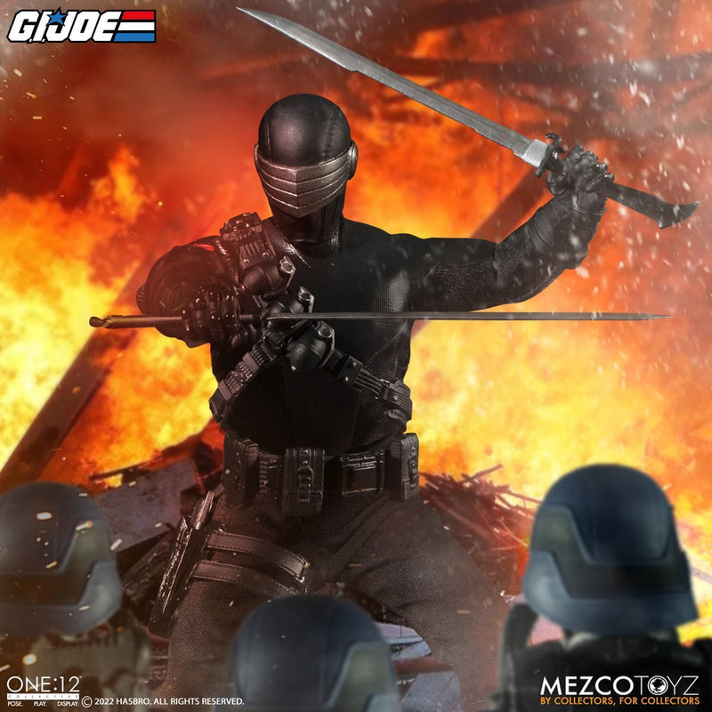 Load image into Gallery viewer, Mezco Toyz - One:12 G.I. Joe: Deluxe Snake Eyes
