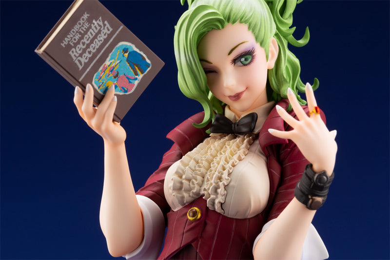 Load image into Gallery viewer, Kotobukiya - Beetlejuice Bishoujo Statue: Limited Edition Beetlejuice (Red Tuxedo Version)
