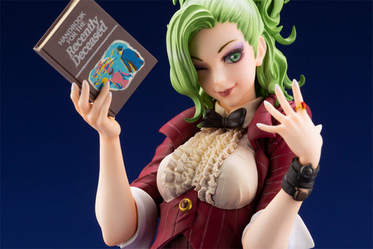 Kotobukiya - Beetlejuice Bishoujo Statue: Limited Edition Beetlejuice (Red Tuxedo Version)