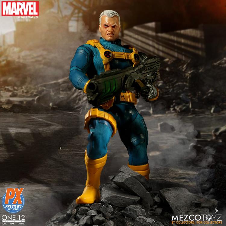 Load image into Gallery viewer, Mezco Toyz - One:12 X-Men Cable (PX Previews Exclusive)
