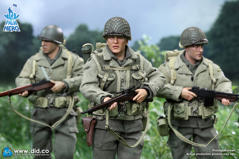 Load image into Gallery viewer, DID - 1/12 Palm Hero Series WWII US 2nd Ranger Battalion Series 2 - Private Jackson
