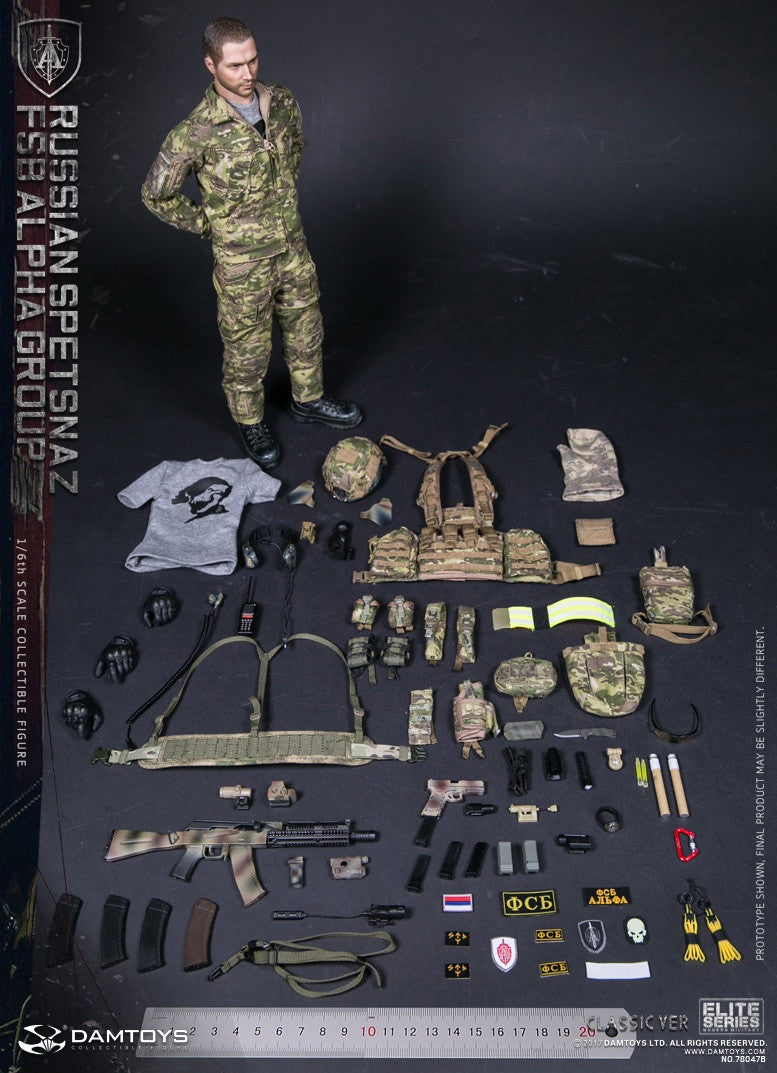 Load image into Gallery viewer, Dam Toys - Russian Spetsnaz FSB Alpha Group Classic Version

