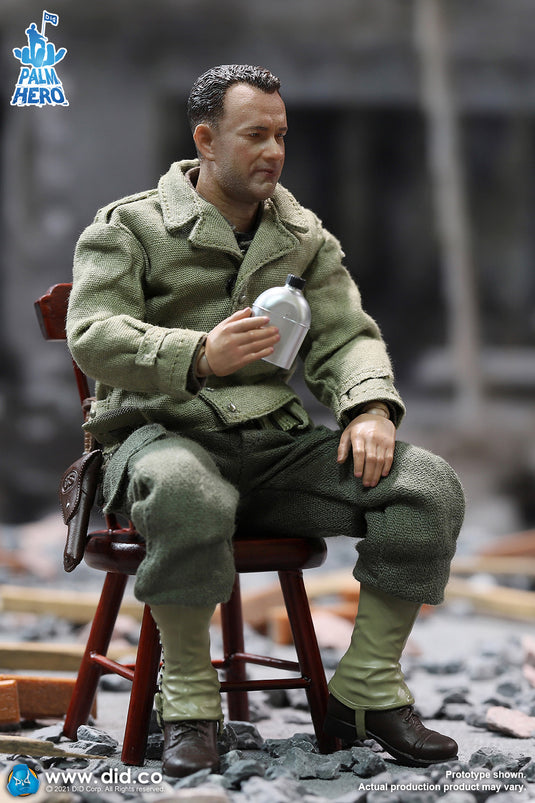 DID - 1/12 Palm Hero - WWII US 2nd Ranger Battalion Series 1 - Captain Miller