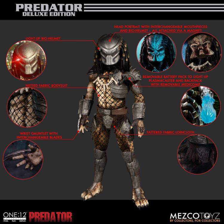 Load image into Gallery viewer, Mezco Toyz - One:12 Predator Deluxe Edition
