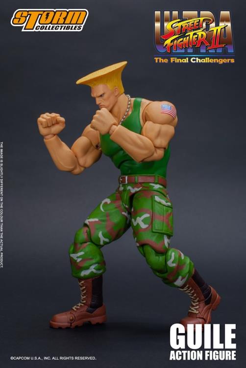 Load image into Gallery viewer, Storm Collectibles - Ultra Street Fighter II: The Final Challengers Guile 1/12 Scale
