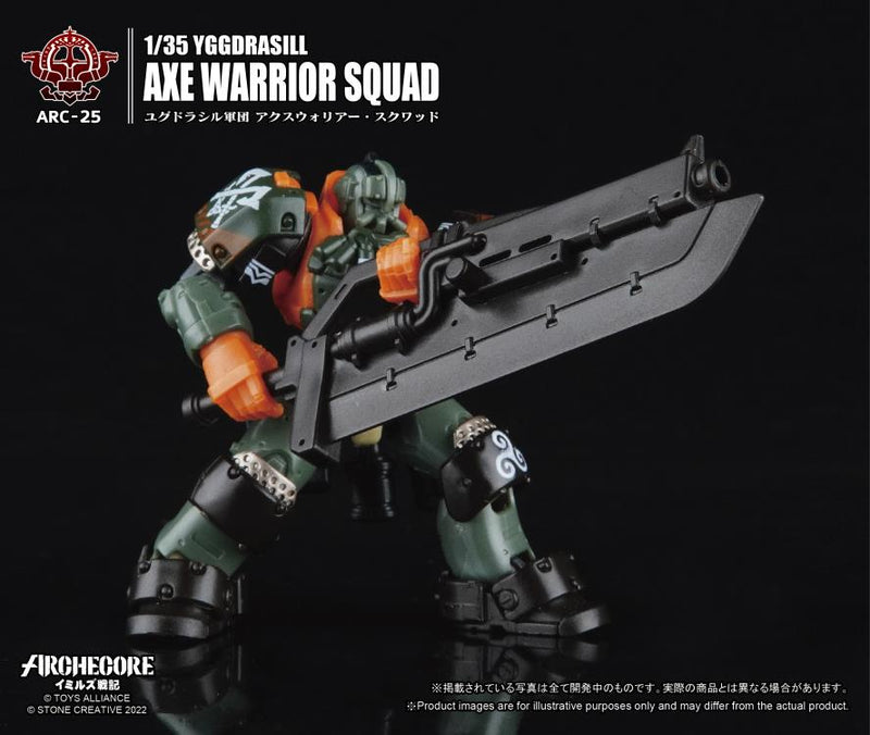 Load image into Gallery viewer, Toys Alliance - Archecore: ARC-25 Yggdrasill Axe Warrior Squad
