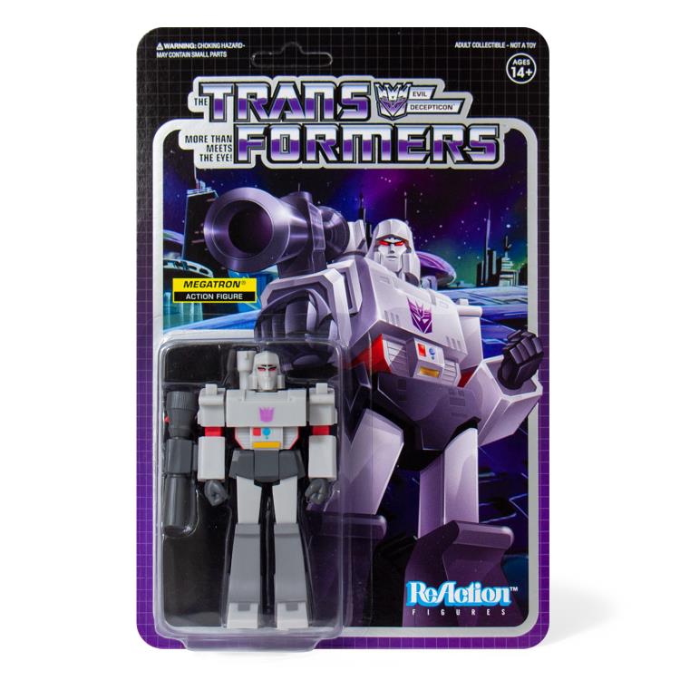 Load image into Gallery viewer, Transformers X Super 7 - Transformers ReAction: Megatron
