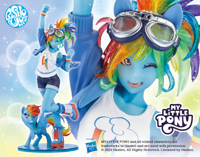 Load image into Gallery viewer, Kotobukiya - My Little Pony Bishoujo Statue: Rainbow Dash (Limited Edition)
