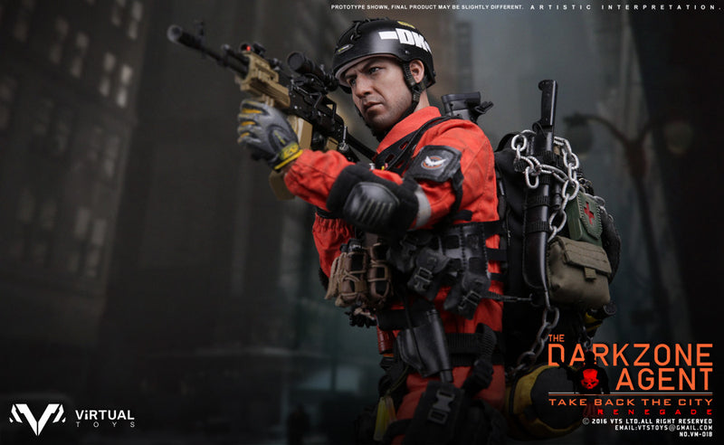 Load image into Gallery viewer, VTS Toys - The Darkzone Agent Renegade
