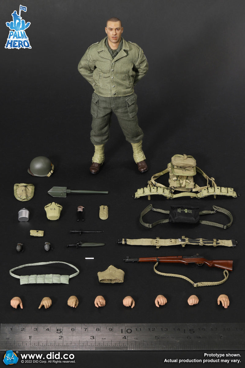 Load image into Gallery viewer, DID - 1/12 Palm Hero Series WWII US 2nd Ranger Battalion Series 3 - Private Caparzo
