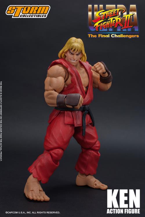 Load image into Gallery viewer, Storm Collectibles - Ultra Street Fighter II: The Final Challengers Ken 1/12 Scale
