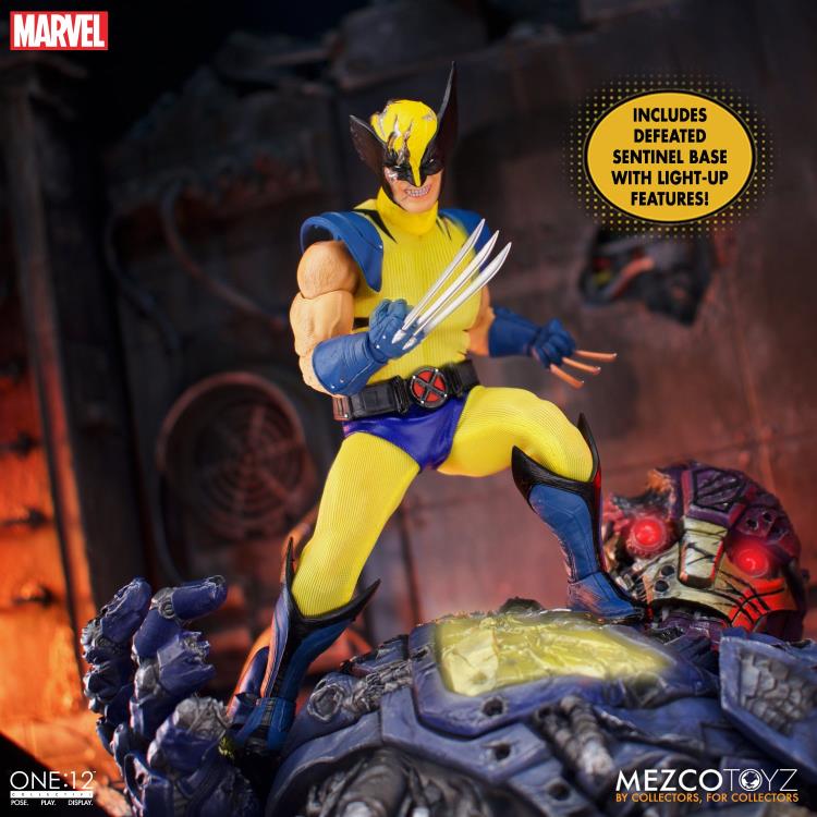 Load image into Gallery viewer, Mezco Toyz - One:12 X-Men: Wolverine Deluxe Steel Box Edition
