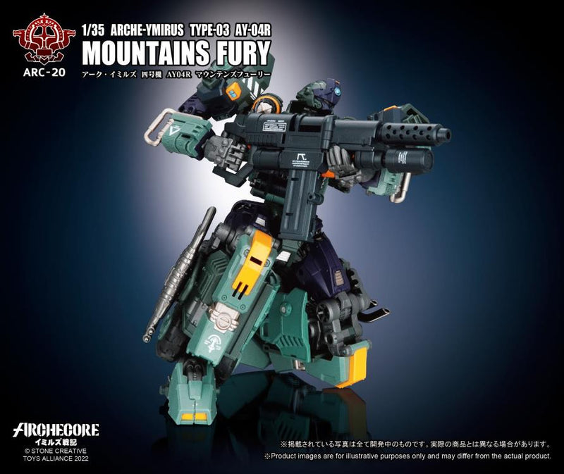 Load image into Gallery viewer, Toys Alliance - Archecore: ARC-20 Arche-Ymirus TYPE-03 AY-04R Mountains Fury Figure
