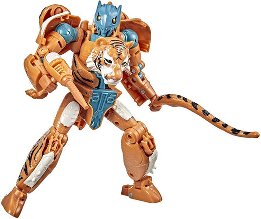 Transformers War for Cybertron: Kingdom Golden Disk Collection - Voyager Mutant Tigatron