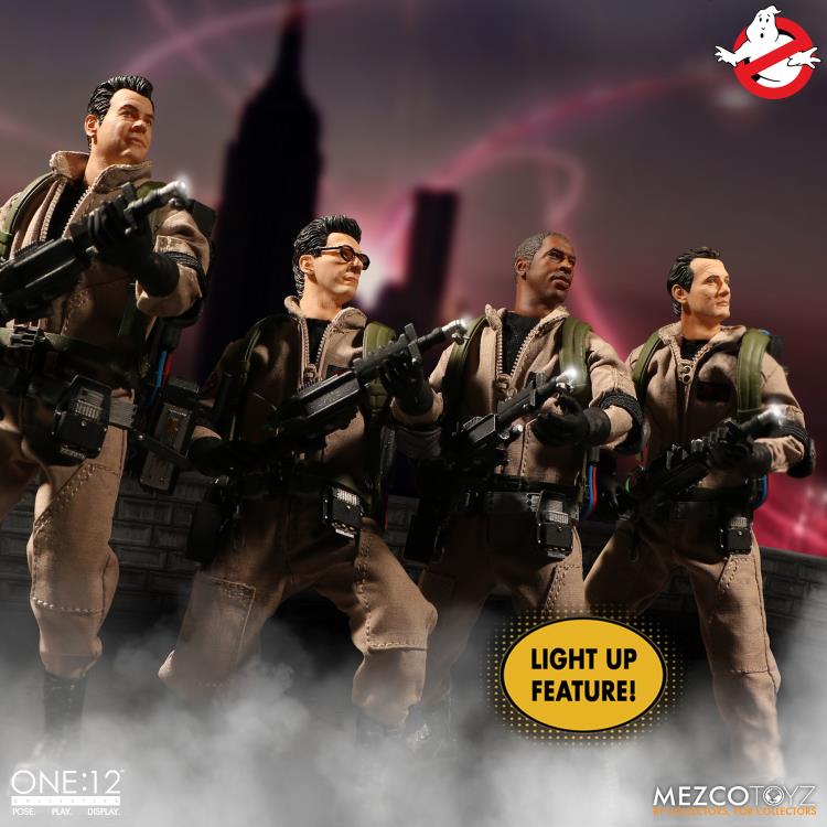 Load image into Gallery viewer, Mezco Toyz - One:12 Ghostbusters Deluxe Box Set of 4
