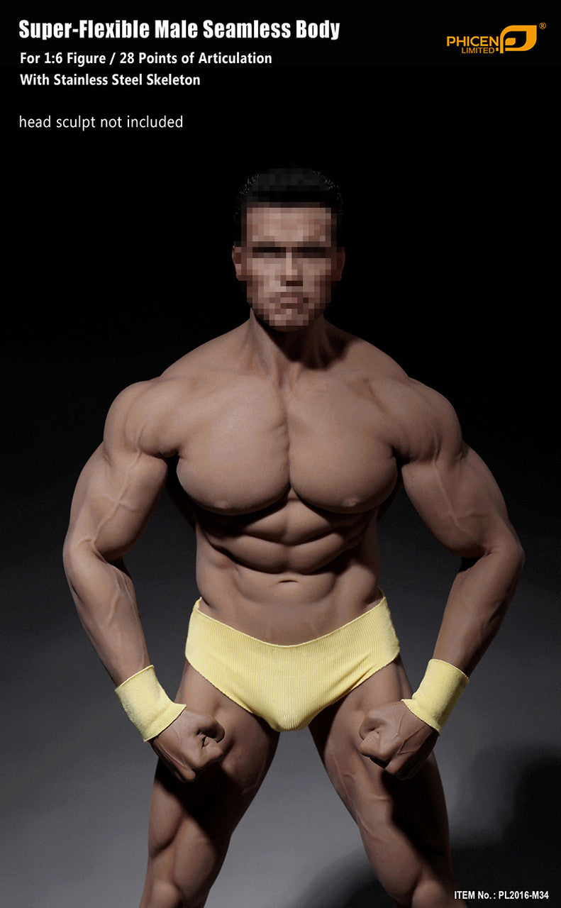 Load image into Gallery viewer, Phicen - Super Flexible Male Seamless Body - M34
