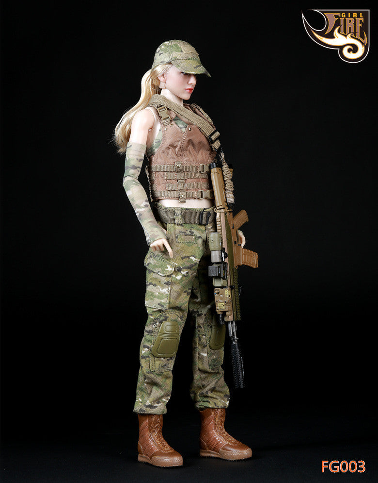 Load image into Gallery viewer, Fire Girl - Tactical Female Shooter Set

