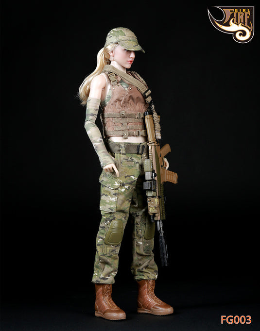 Fire Girl - Tactical Female Shooter Set