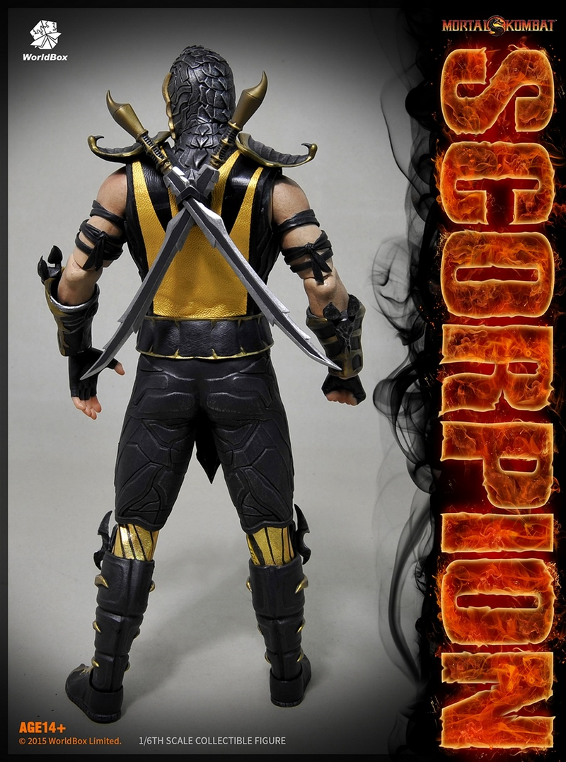 Load image into Gallery viewer, World Box - Mortal Kombat Scorpion
