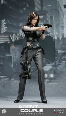 Pop Toys - Mrs. Smith Action  Figure Battle Version