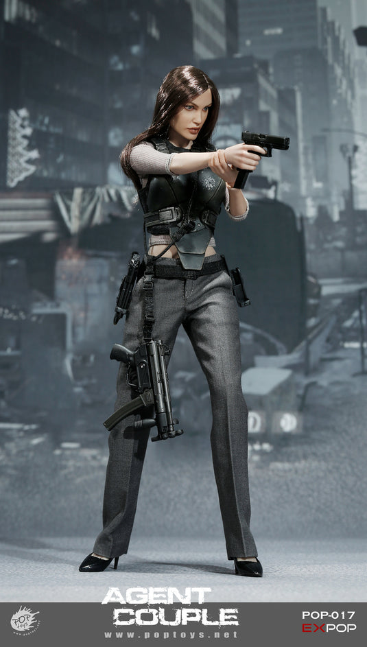 Pop Toys - Mrs. Smith Action  Figure Battle Version