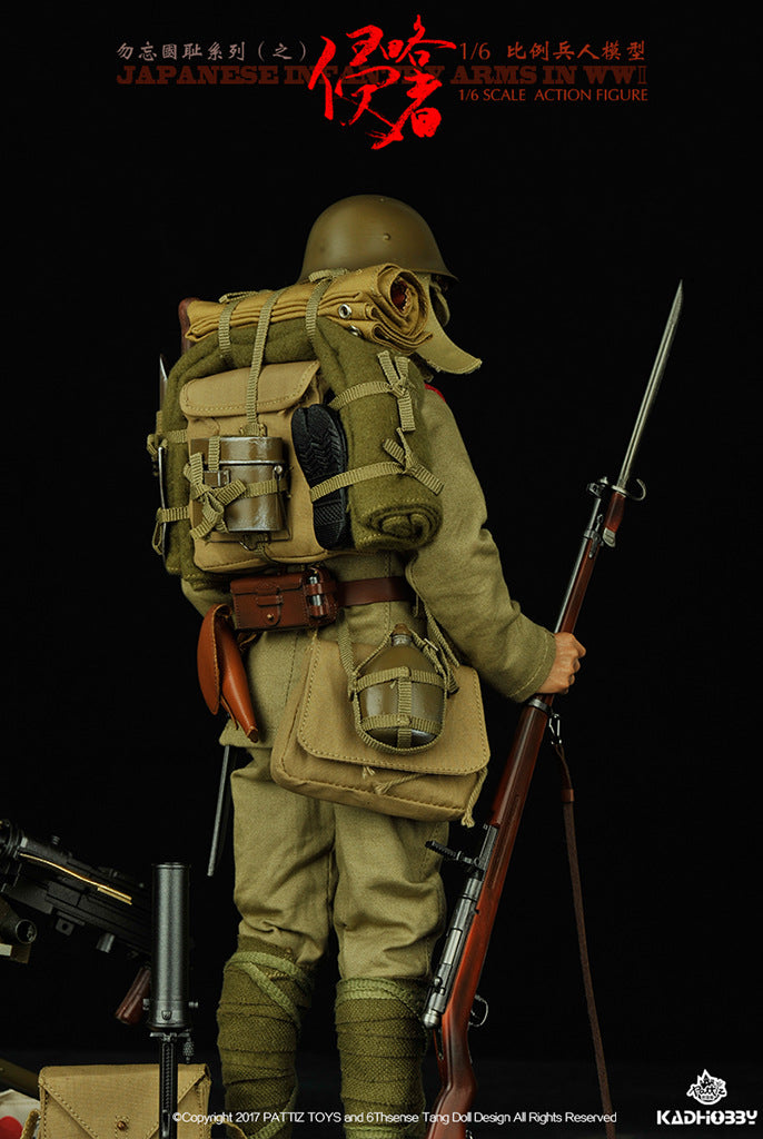 Load image into Gallery viewer, KADHOBBY - WWII Japanese Infantry Army (New Machine Gun Tooling)
