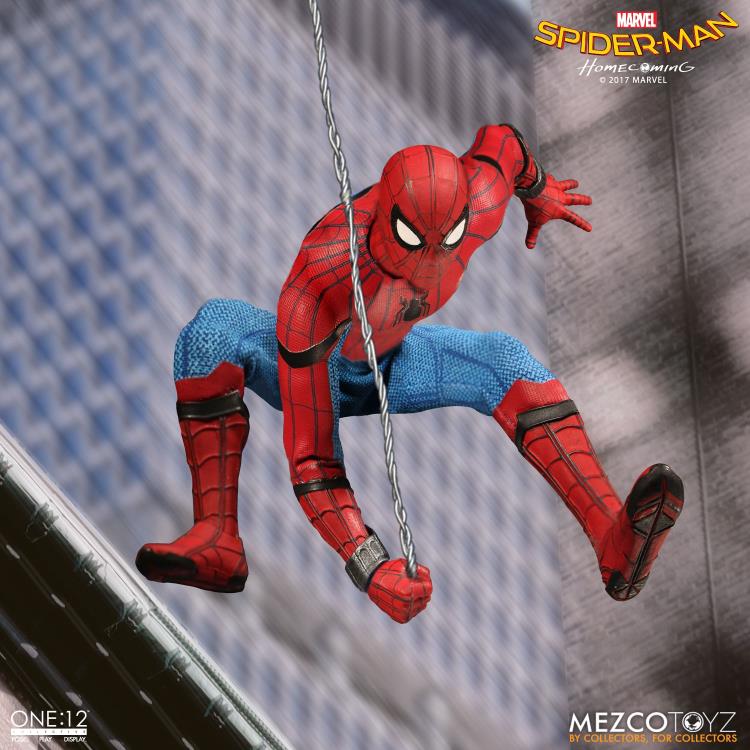 Load image into Gallery viewer, Mezco Toyz - One:12 Spider-Man: Homecoming Action Figure
