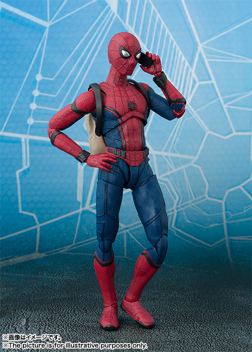 Load image into Gallery viewer, Bandai - S.H.Figuarts - Spider-Man Homecoming - Spider-Man Homecoming and Tamashii Option Act Wall
