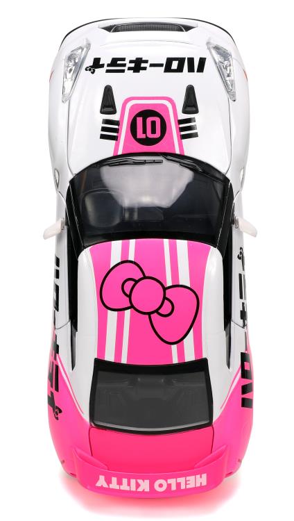 Load image into Gallery viewer, Jada Toys - Hello Kitty and Friends Tokyo Speed: Die-Cast Hello Kitty and 2009 Nissan GTR 1/24 Scale
