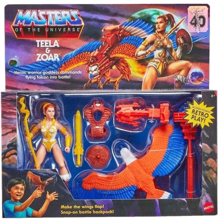 Load image into Gallery viewer, Masters of the Universe - Origins Teela and Zoar Action Figure Exclusive 2-Pack
