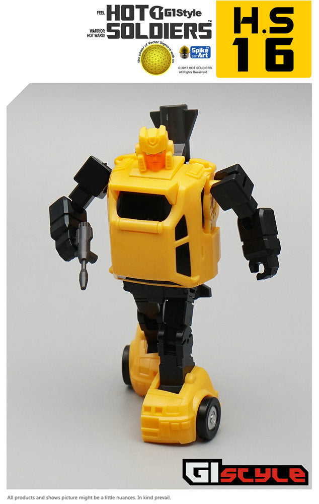 Load image into Gallery viewer, Mech Planet - Hot Soldier HS-15 &amp; HS-16 Mini Car Set
