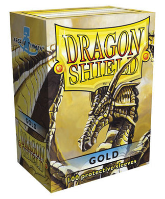 Dragon Shield - Gold Sleeves - 100 Sleeves