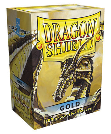 Dragon Shield - Gold Sleeves - 100 Sleeves