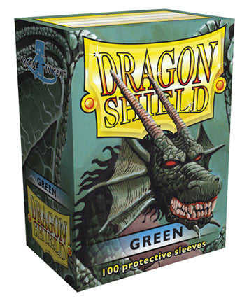 Dragon Shield - Green Sleeves - 100 Sleeves