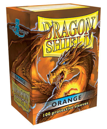 Dragon Shield - Orange Sleeves - 100 Sleeves