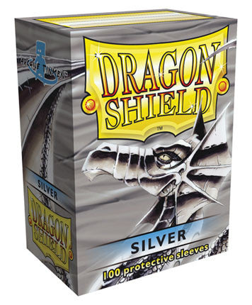 Dragon Shield - Silver Sleeves - 100 Sleeves
