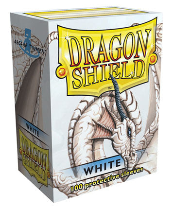 Dragon Shield - White Sleeves - 100 Sleeves