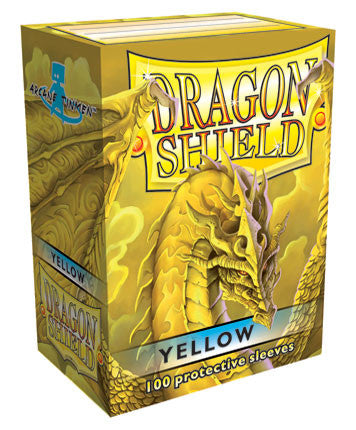 Dragon Shield - Yellow Sleeves - 100 Sleeves